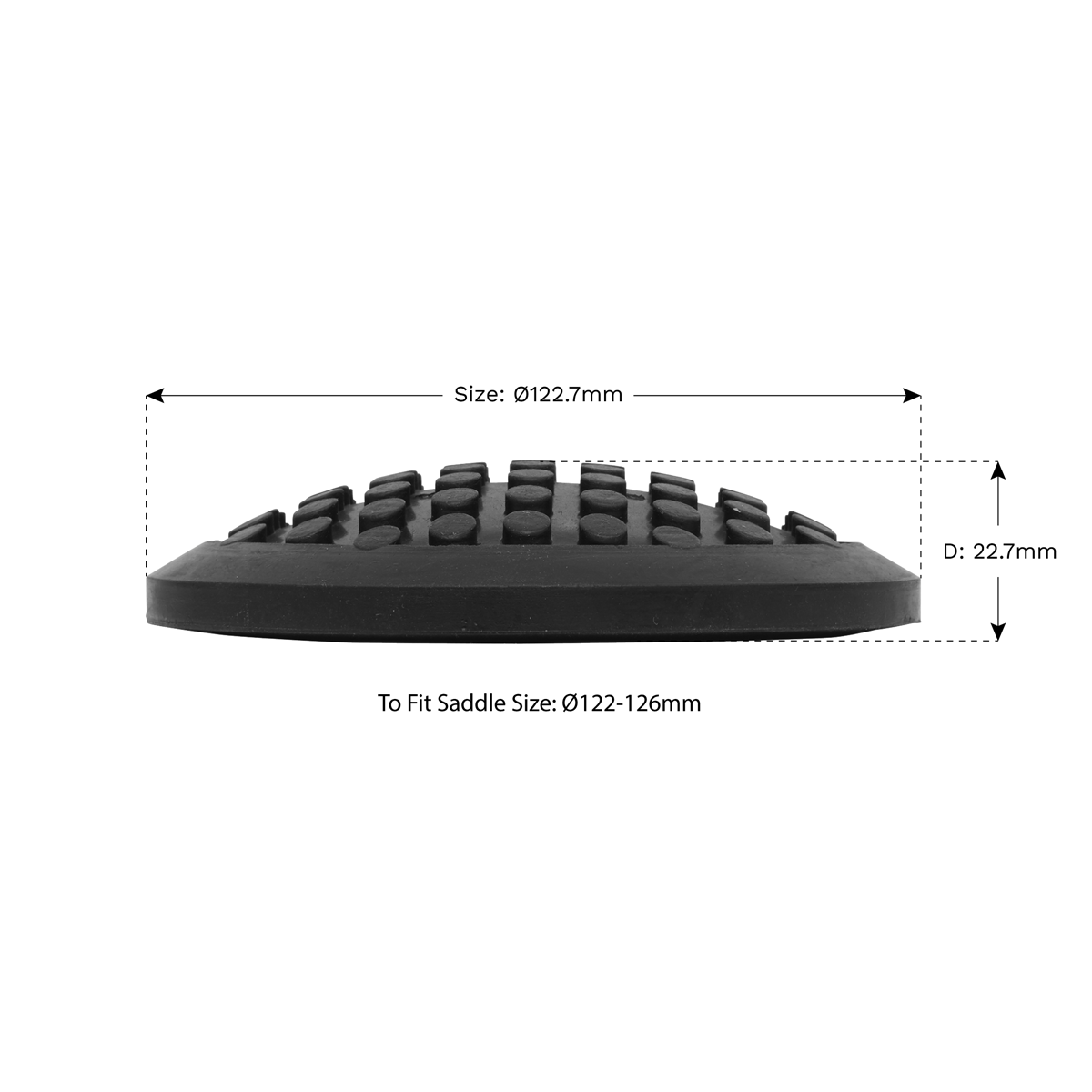 Safety Rubber Jack Pad - Type C