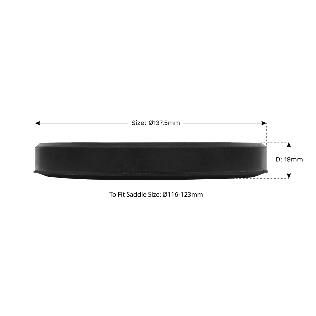 Safety Rubber Jack Pad - Type A