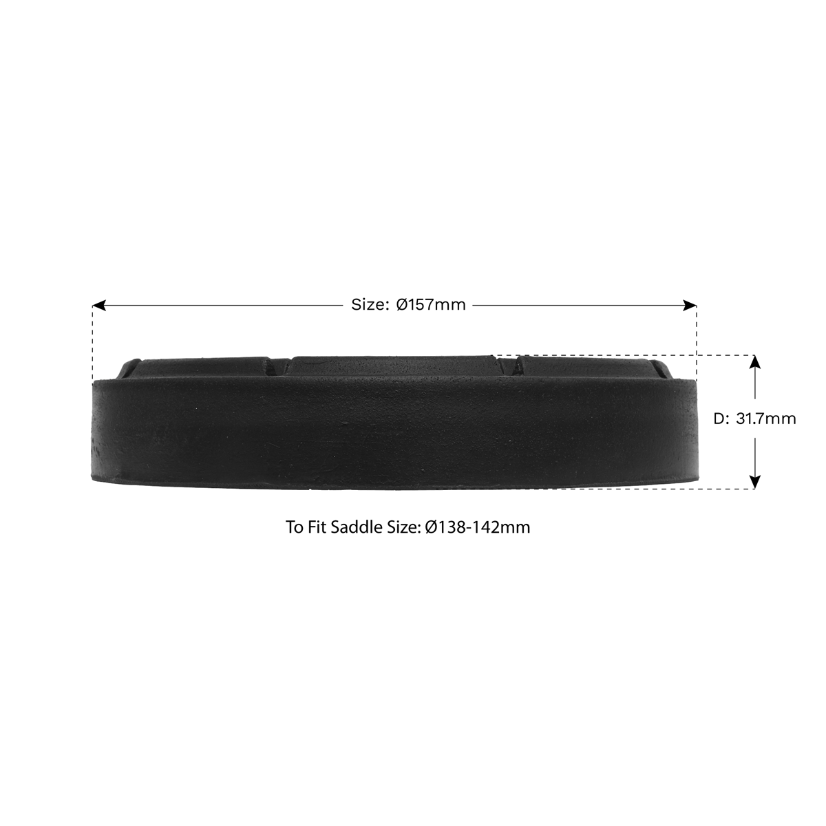Safety Rubber Jack Pad - Type A