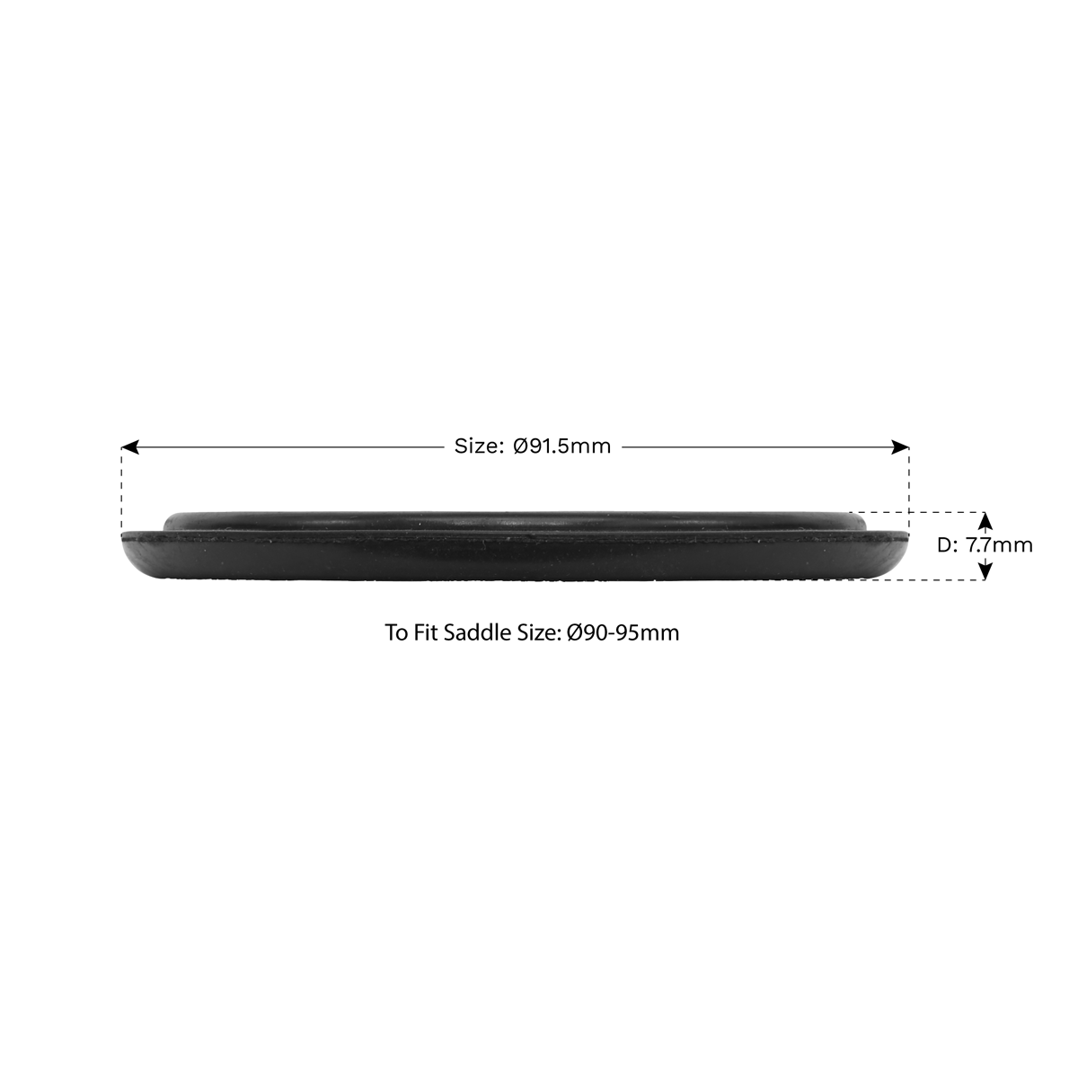 Safety Rubber Jack Pad - Type B