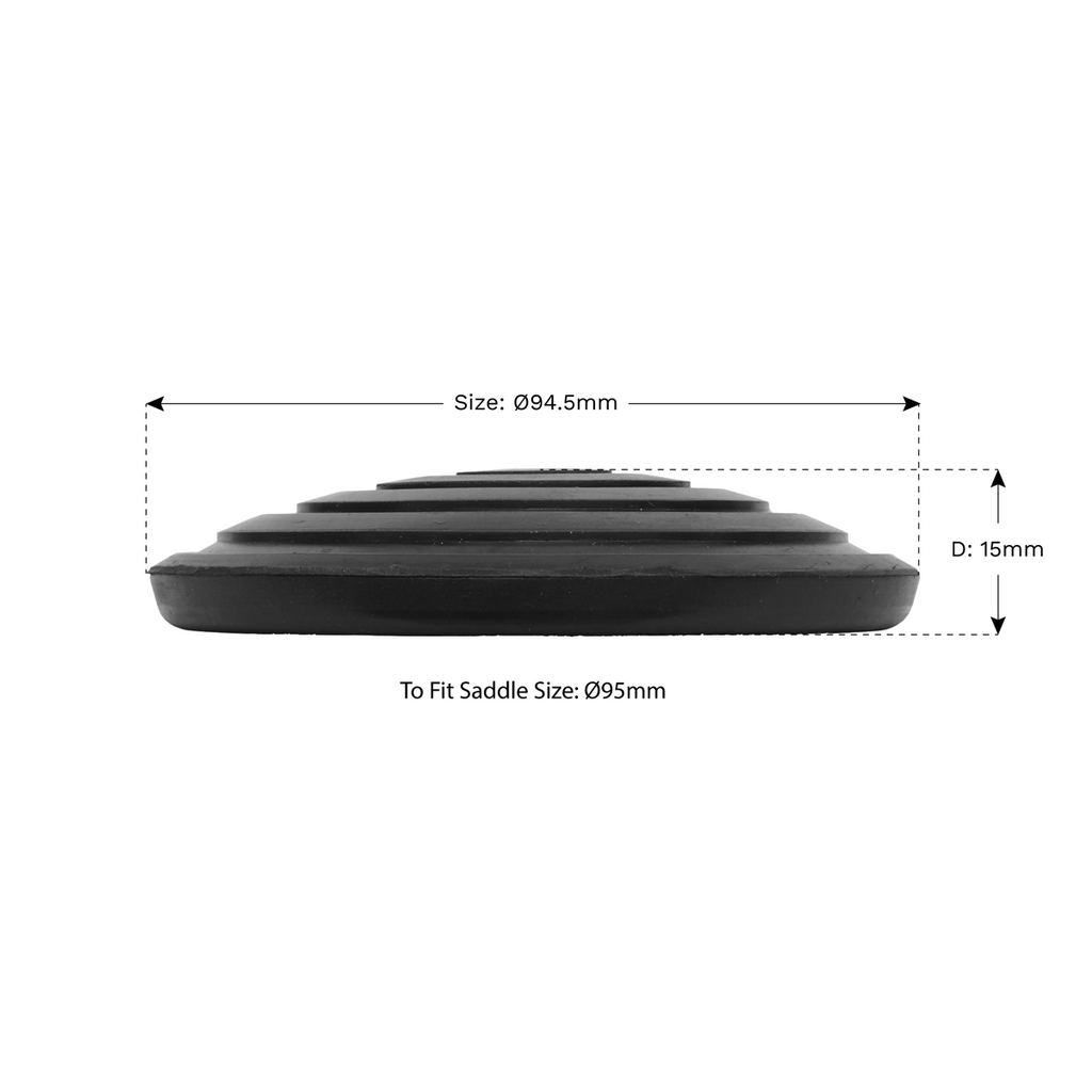 Safety Rubber Jack Pad - Type C