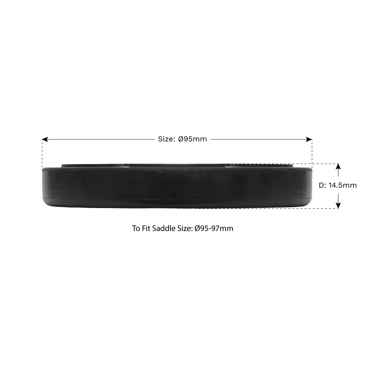 Safety Rubber Jack Pad - Type B