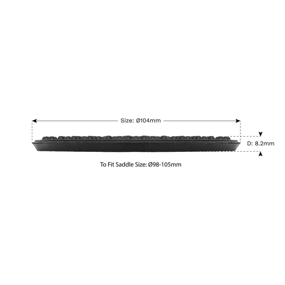 Safety Rubber Jack Pad - Type B