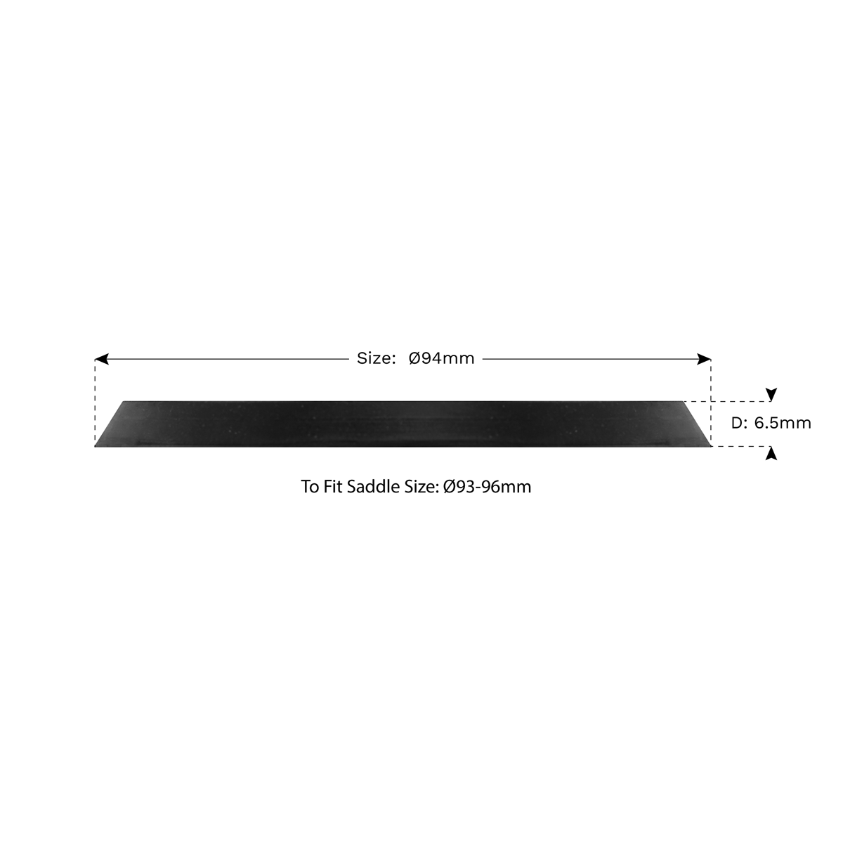 Safety Rubber Jack Pad - Type B