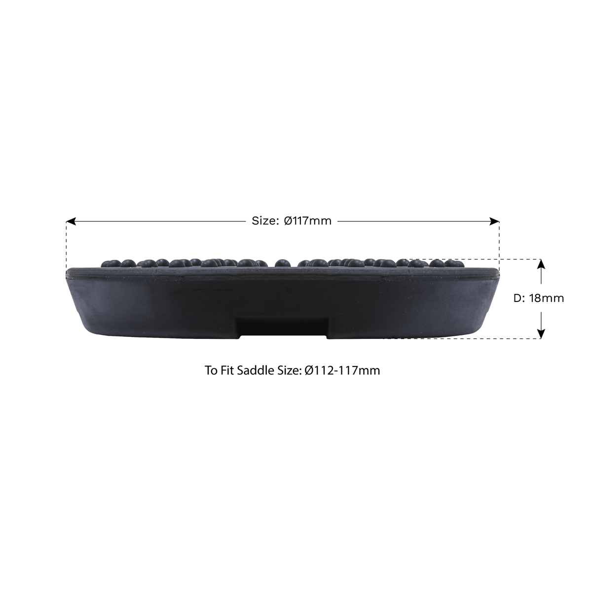 Safety Rubber Jack Pad - Type B