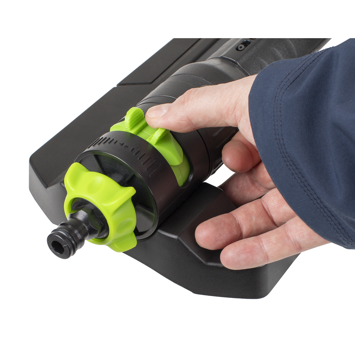 Oscillating Water Sprinkler with 18 Nozzles