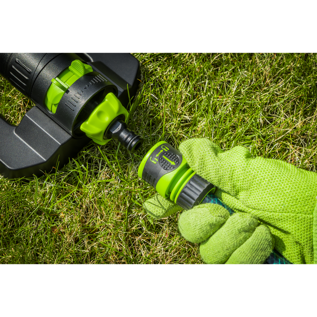 Oscillating Water Sprinkler with 18 Nozzles