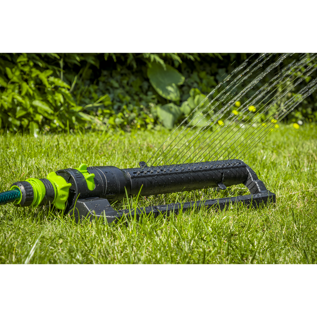 Oscillating Water Sprinkler with 18 Nozzles