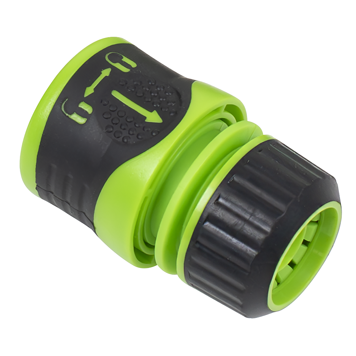 Soft-Touch Hose Connector with Lock 1/2"-5/8"