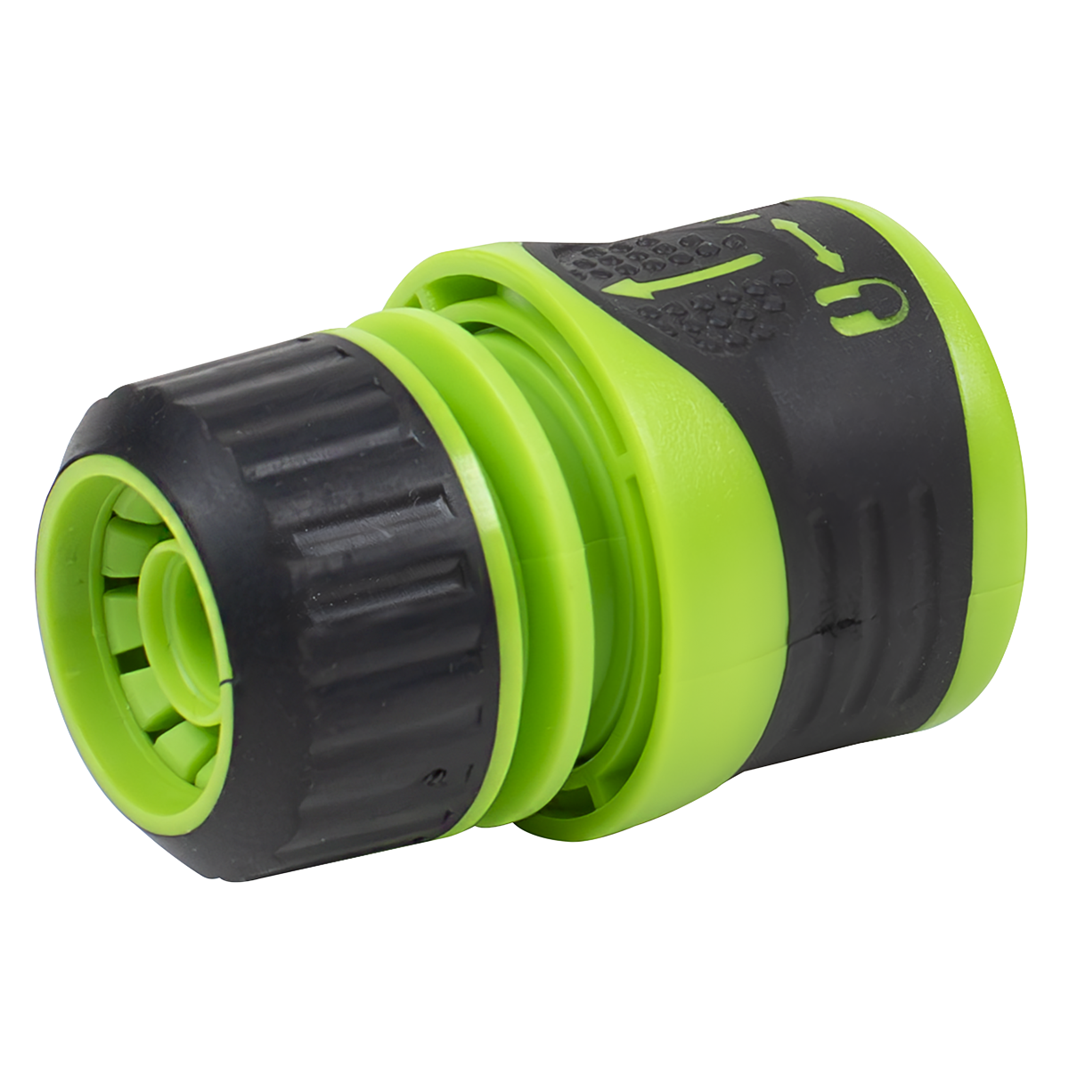 Soft-Touch Hose Connector with Lock 1/2"-5/8"