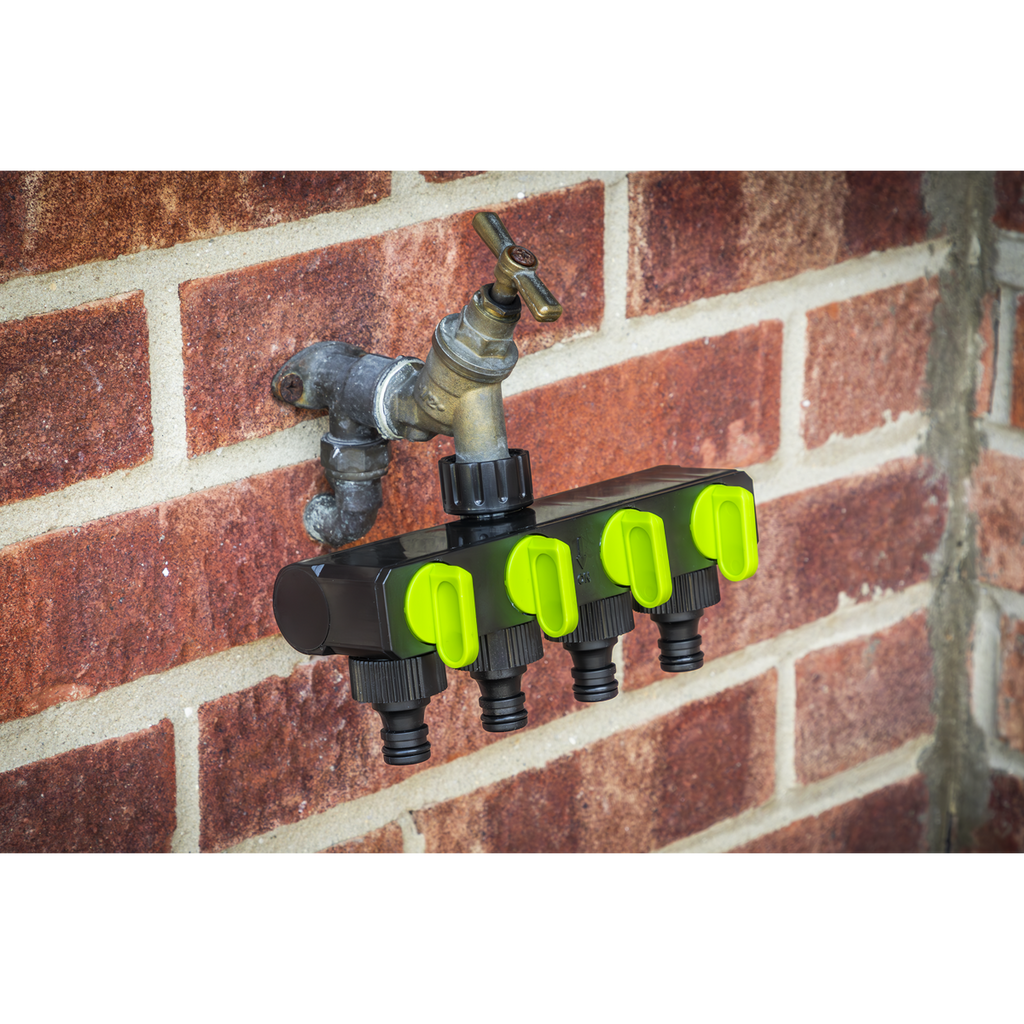 4-Way Garden Water Distributor