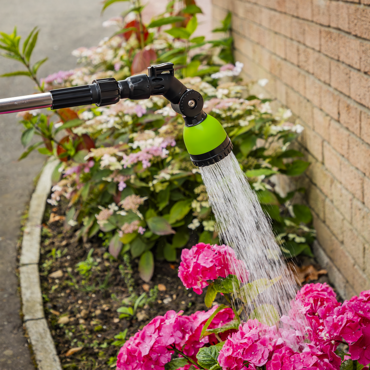 Telescopic Lance 6-Pattern Spray Head 1.4m