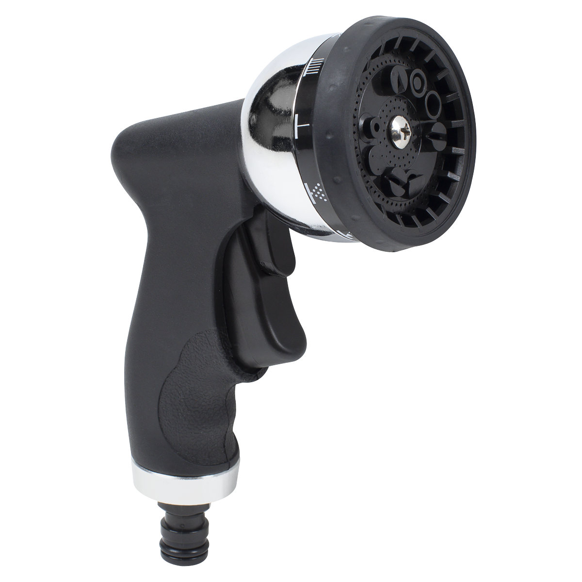 Spray Gun With Soft Grip Handle 10-Pattern