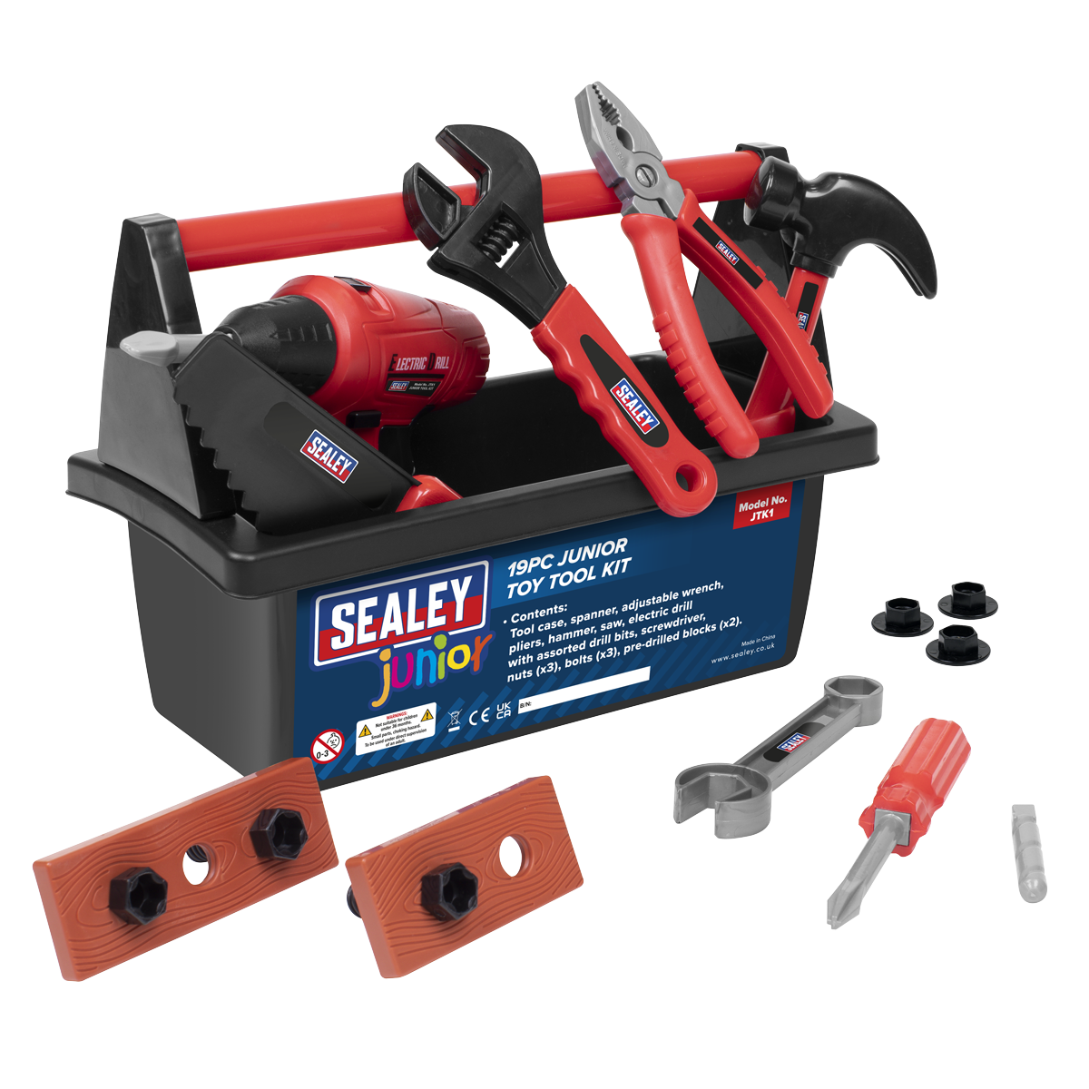 Junior Toy Tool Set 19pc
