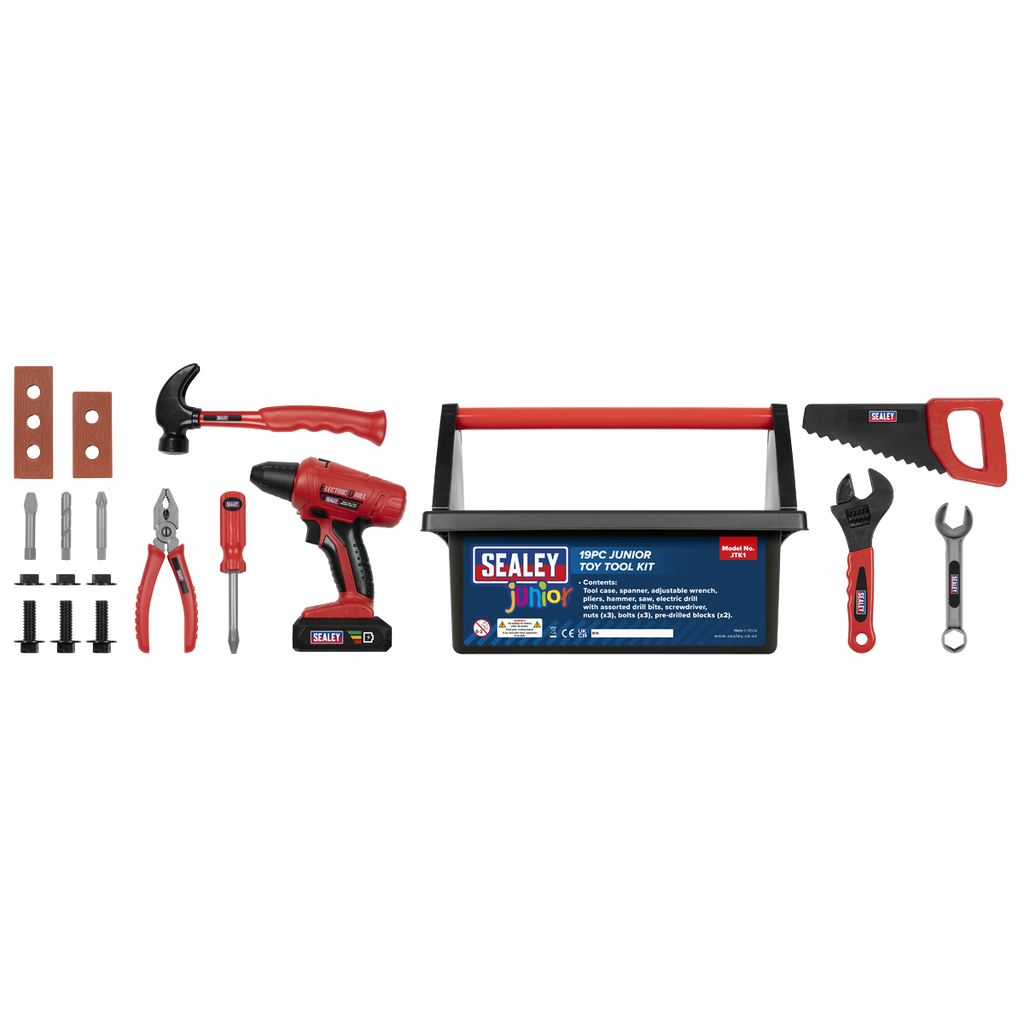 Junior Toy Tool Set 19pc