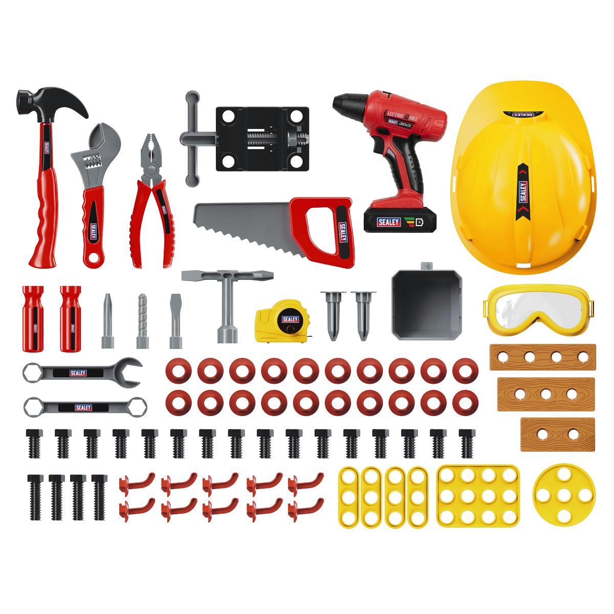 Junior Toy Tool Kit with Workbench 90pc