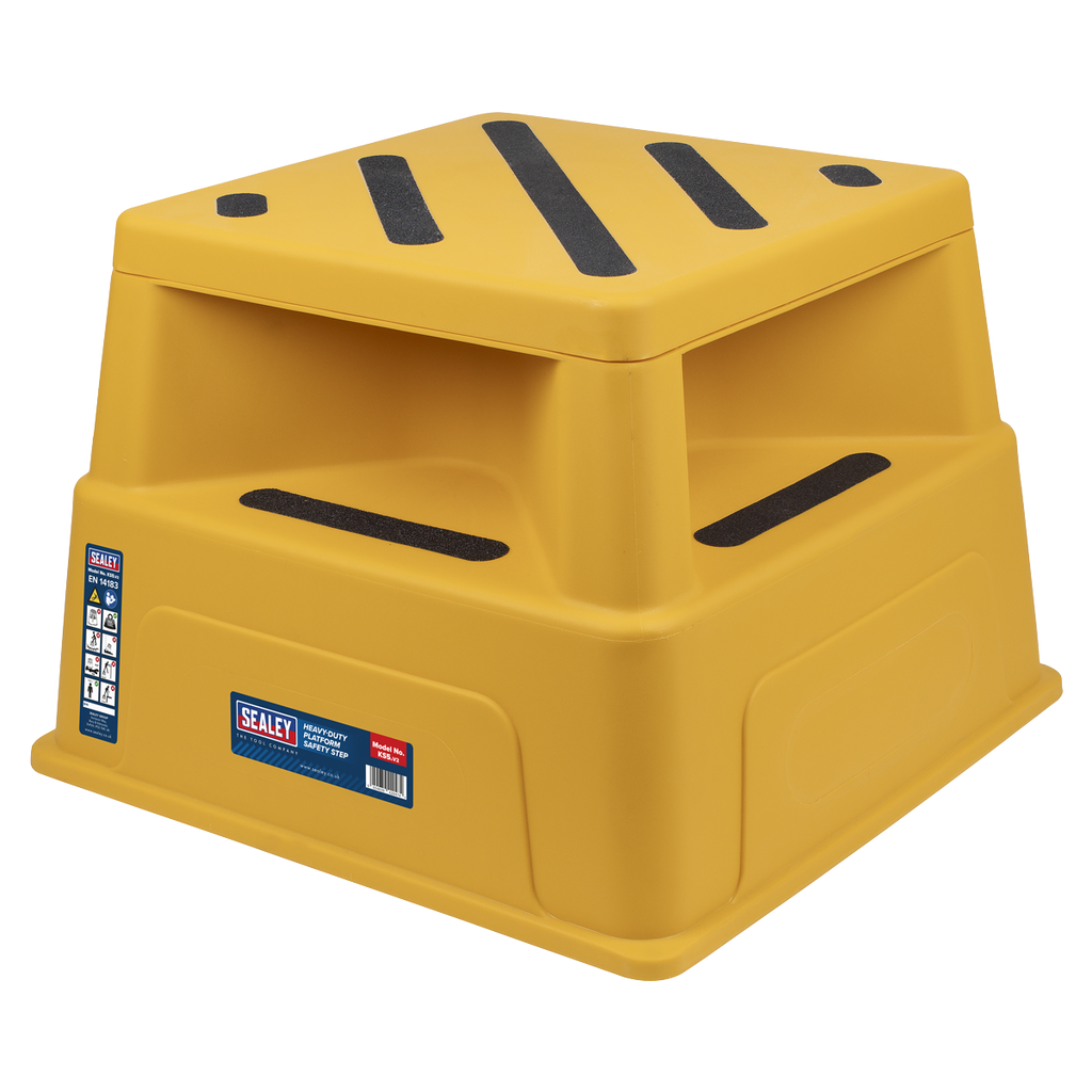 Heavy-Duty Platform Safety Step