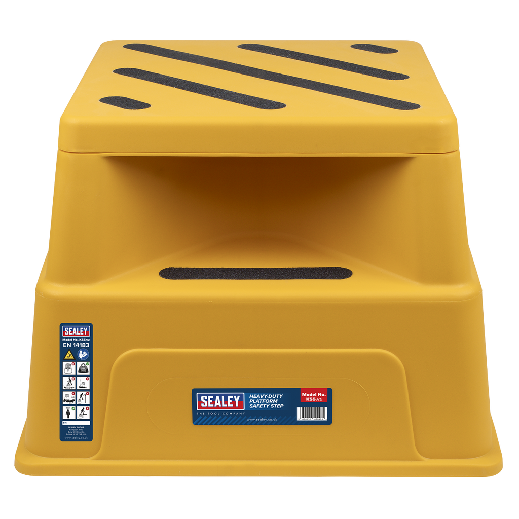 Heavy-Duty Platform Safety Step