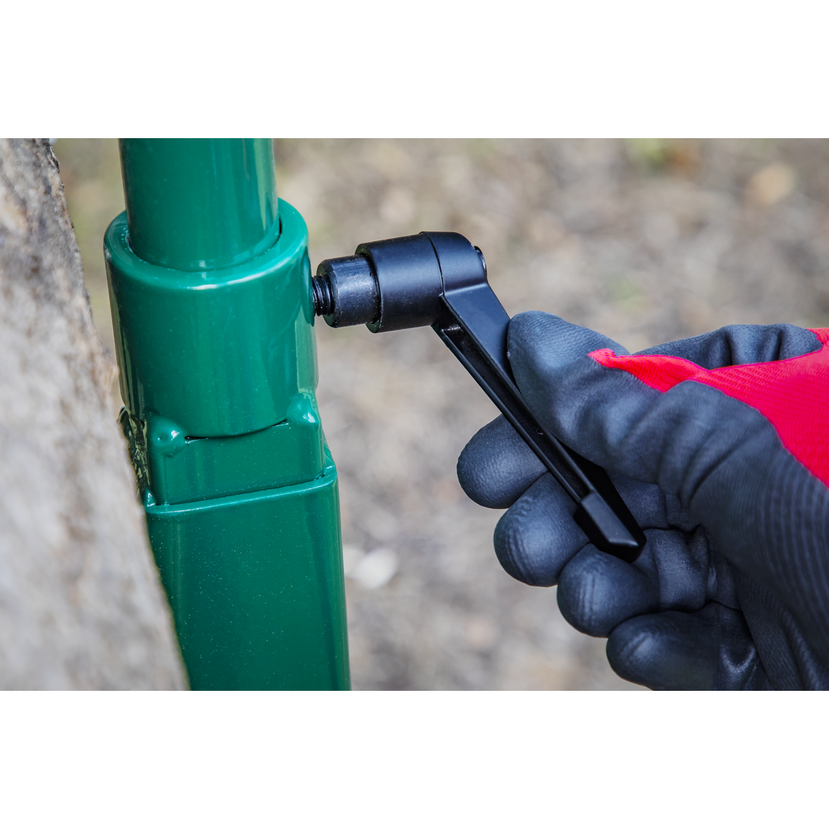 Heavy-Duty Log Stand 230mm Capacity
