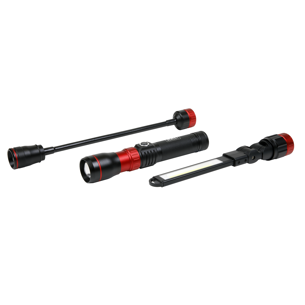 Rechargeable Inspection Light Interchangeable 3-in-1 COB LED