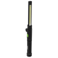 Rechargeable Aluminium Folding Pocket Light 2 COB & 1 SMD LE