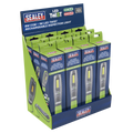 LED Twist Rechargeable Inspection Light, Green - Box of 12