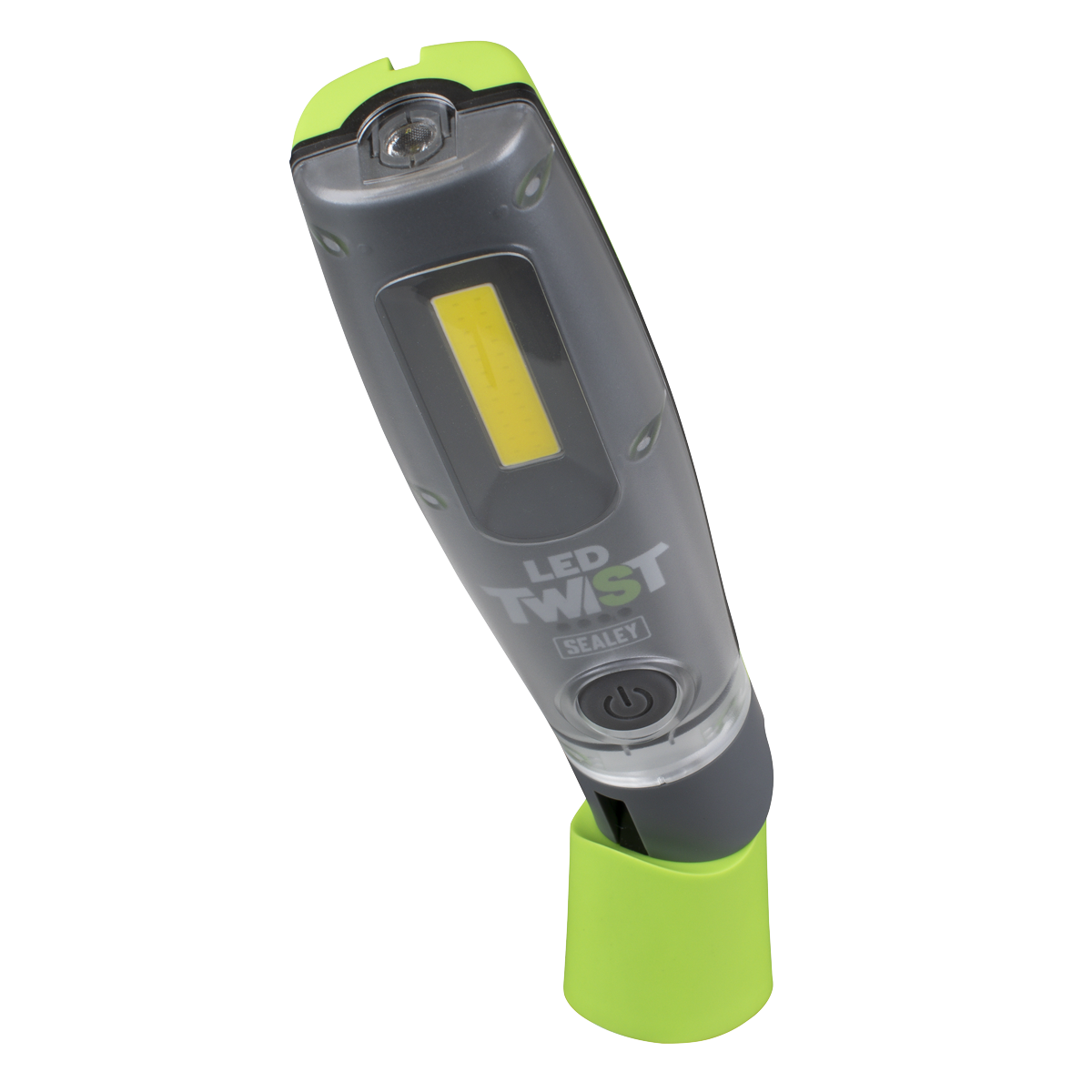 LED Twist Rechargeable Inspection Light, Green - Box of 12