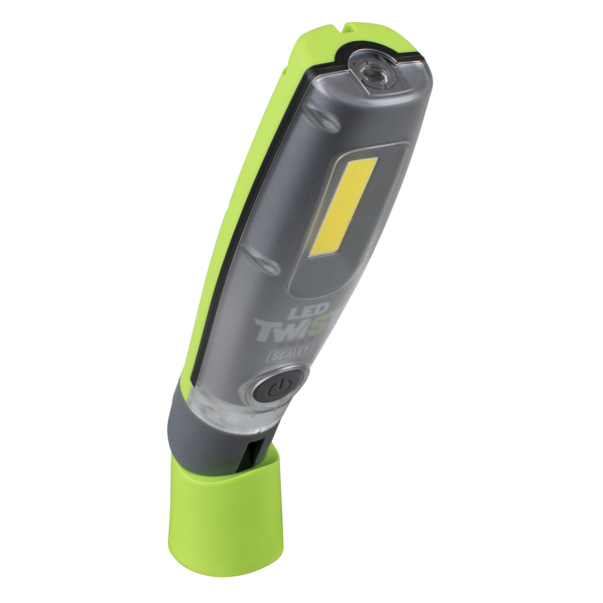 LED Twist Rechargeable Inspection Light, Green - Box of 12