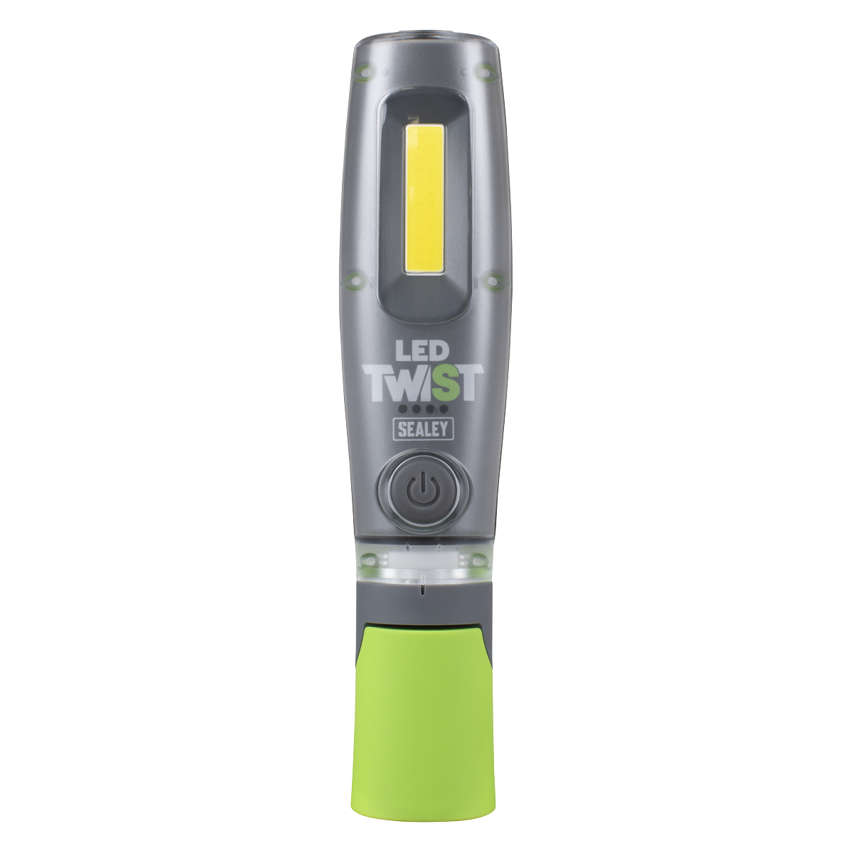 LED Twist Rechargeable Inspection Light, Green - Box of 12