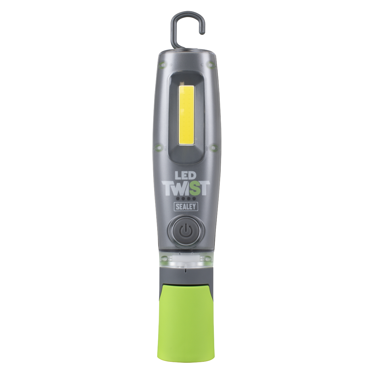 LED Twist Rechargeable Inspection Light, Green - Box of 12