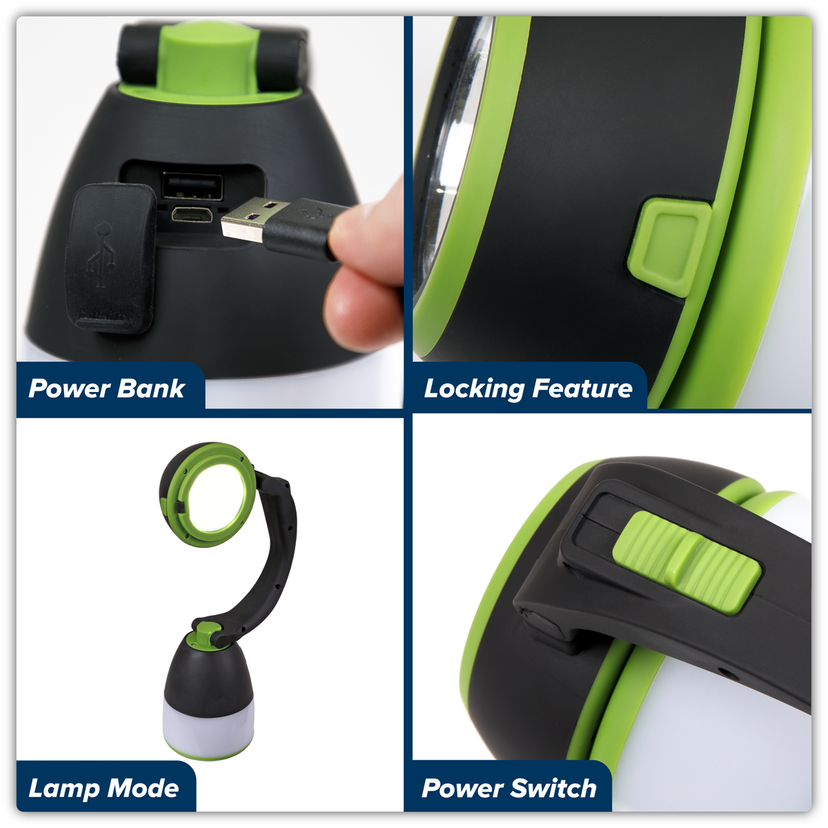 Rechargeable 3-in-1 Spotlight 3W SMD LED