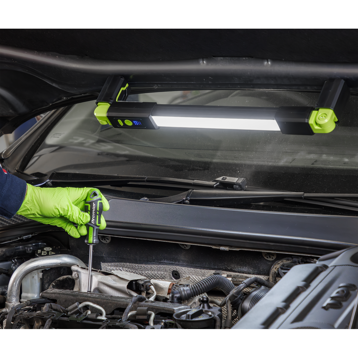 Under-Bonnet Rechargeable Light 9W SMD LED