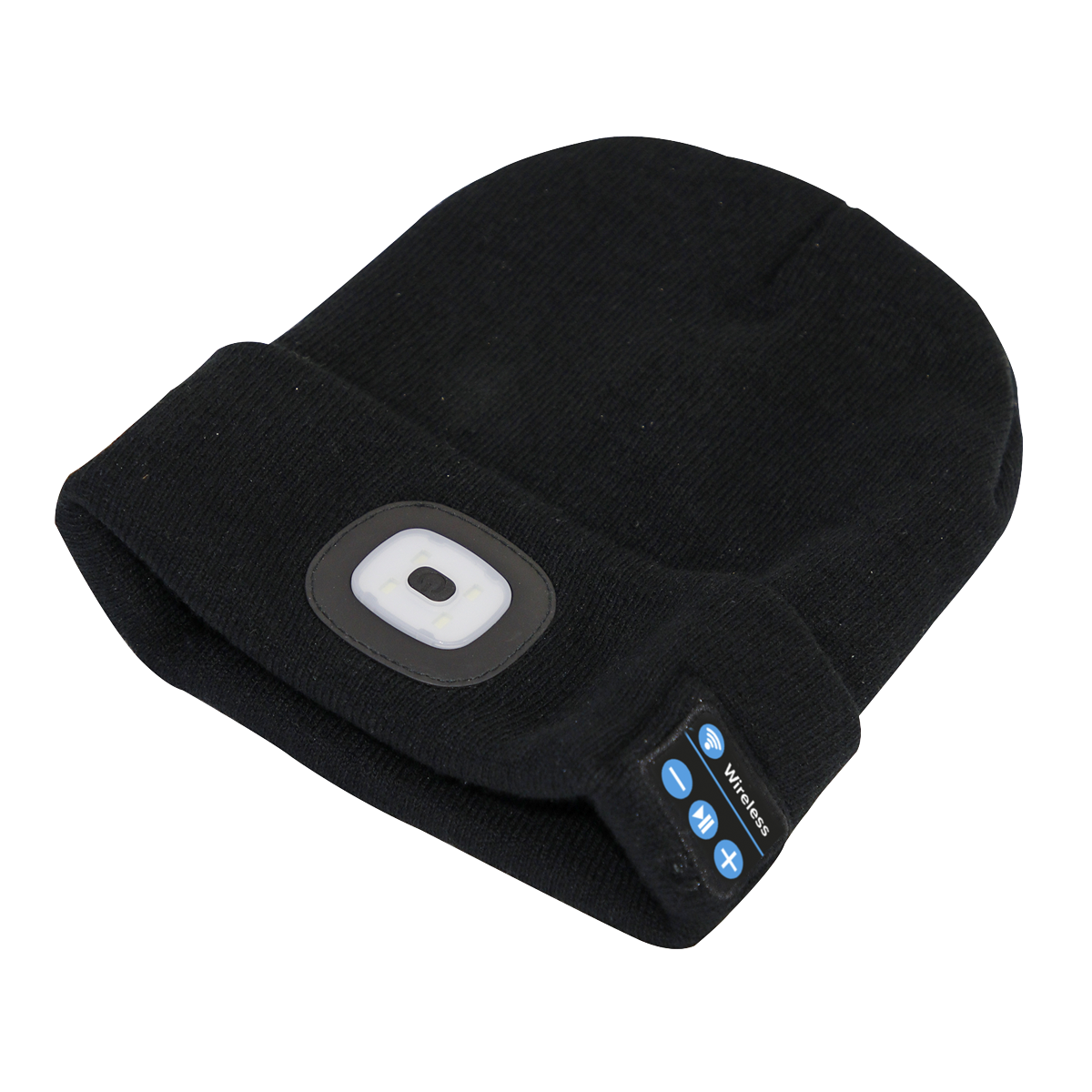 Rechargeable USB Beanie Hat with Wireless Headphones 1W SMD