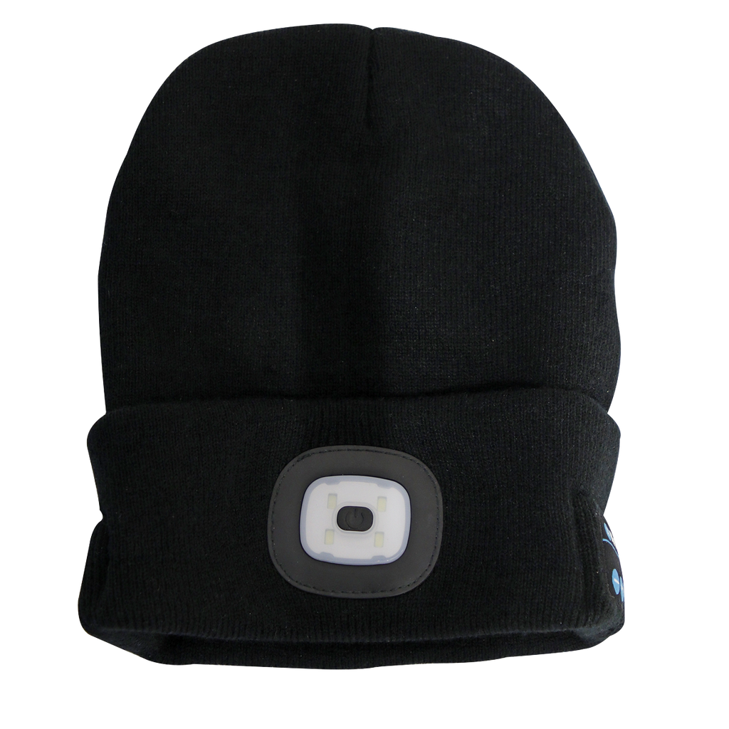 Rechargeable USB Beanie Hat with Wireless Headphones 1W SMD