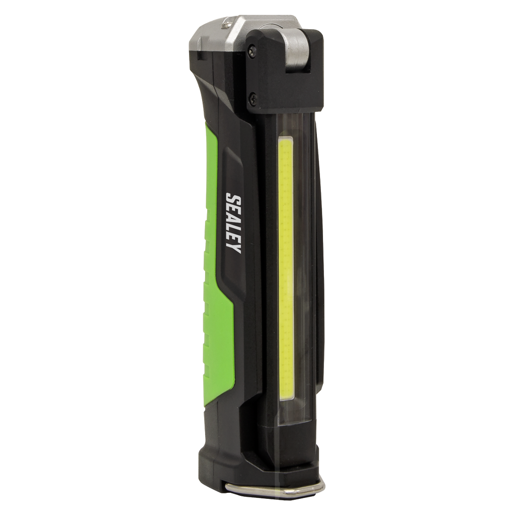 Rechargeable Slim Folding Inspection Light 6W COB LED & 1W S