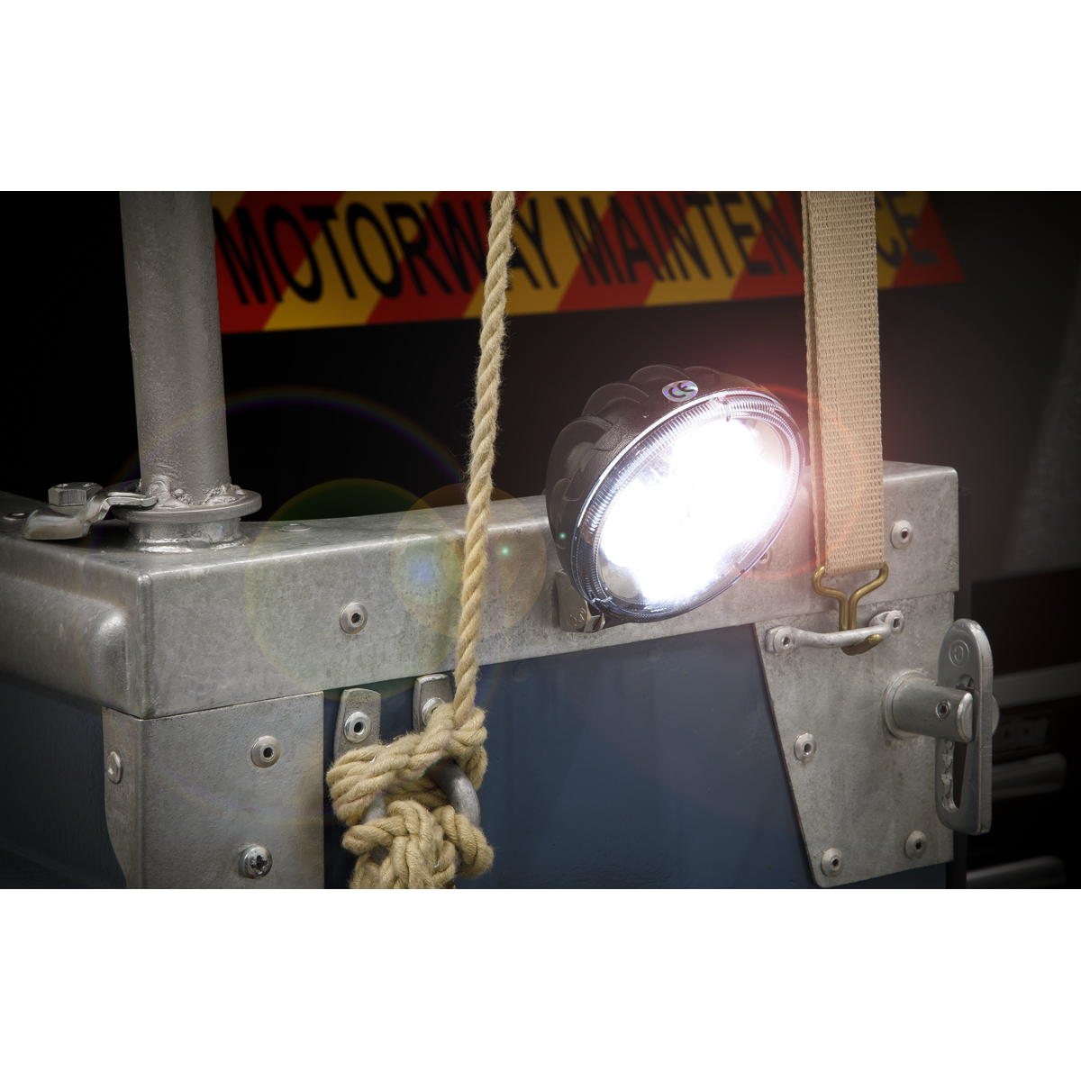 Mini Round Worklight with Adjustable Bracket 12W SMD LED