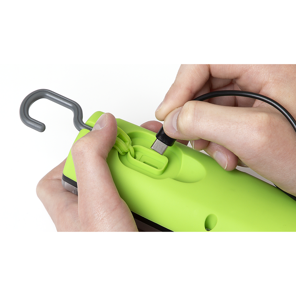 LED Twist Rechargeable Inspection Light Green