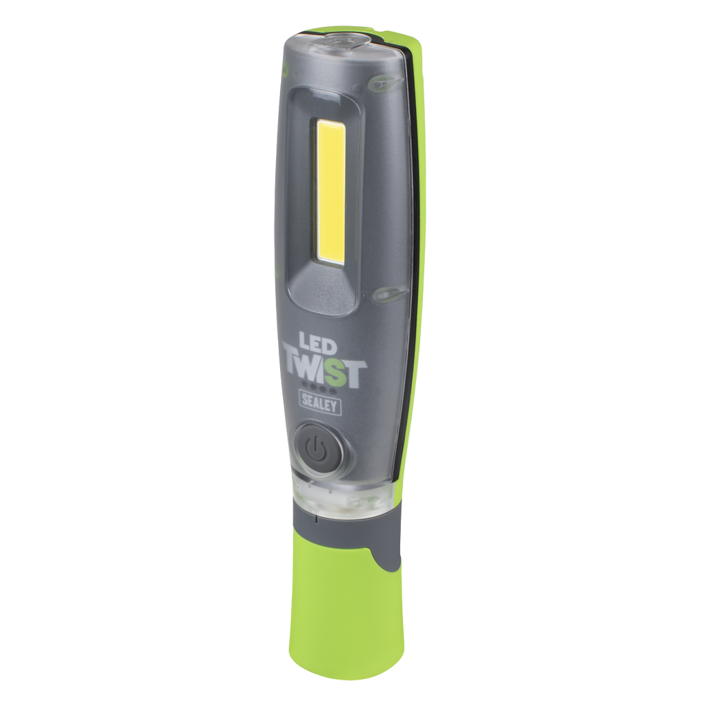 LED Twist Rechargeable Inspection Light Green