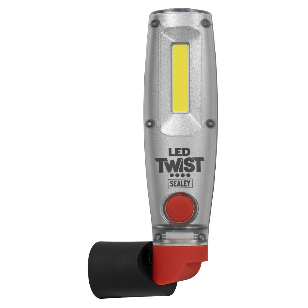 LED Twist Rechargeable Inspection Light 16W COB & 1W SMD