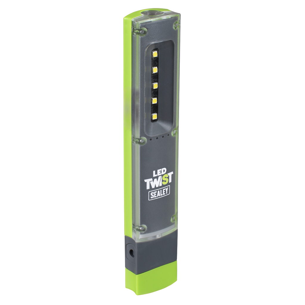 LED Twist Rechargeable Inspection Light 1W & 1W SMD