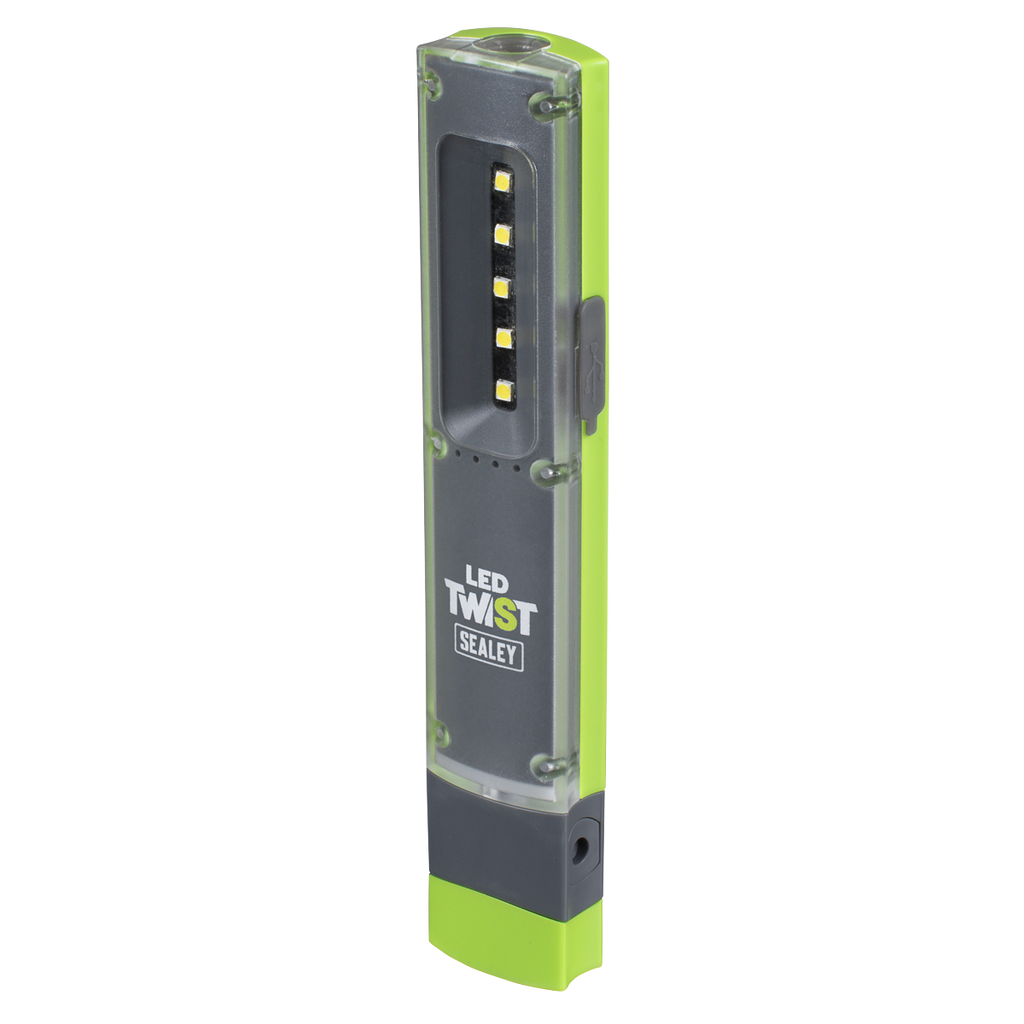 LED Twist Rechargeable Inspection Light 1W & 1W SMD