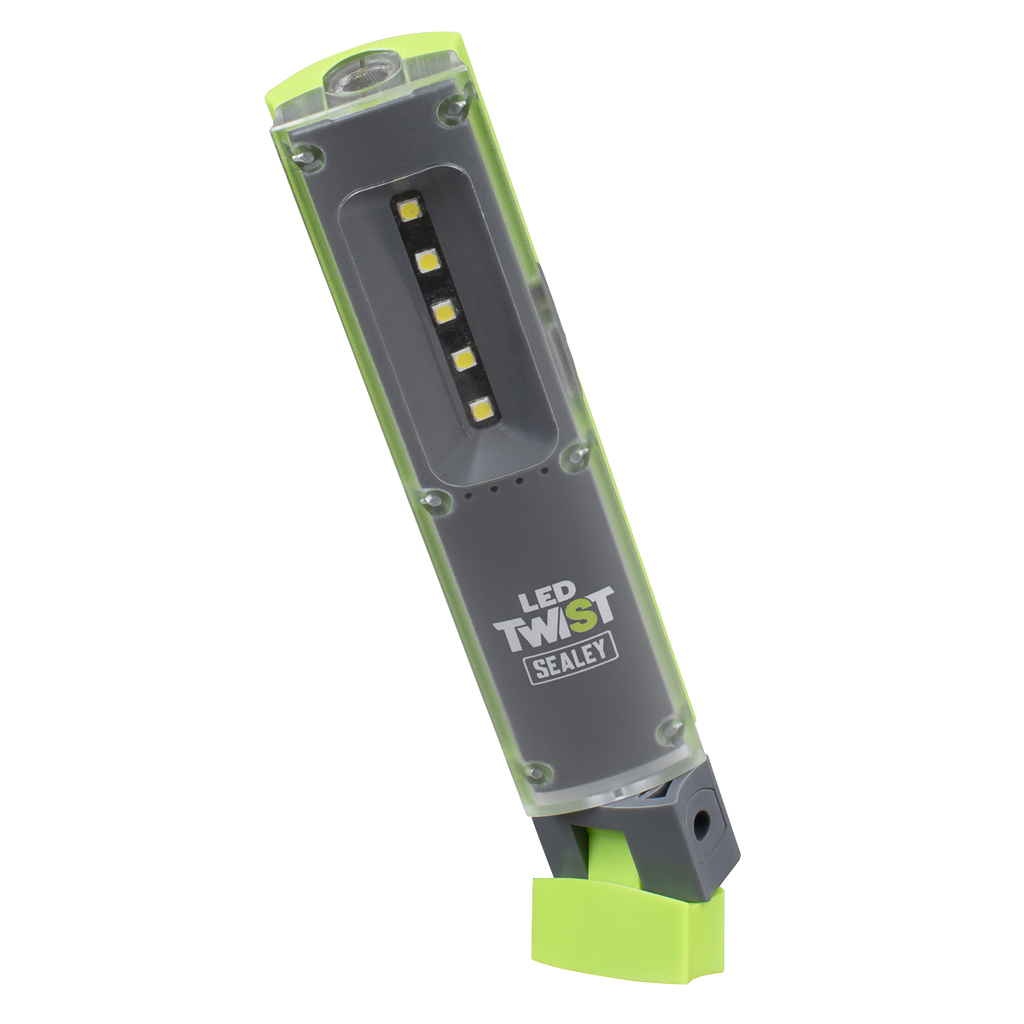 LED Twist Rechargeable Inspection Light 1W & 1W SMD