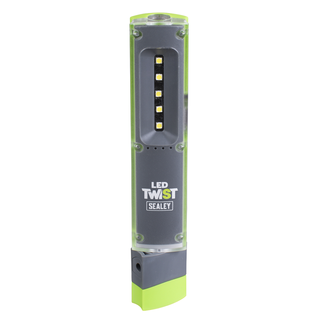 LED Twist Rechargeable Inspection Light 1W & 1W SMD