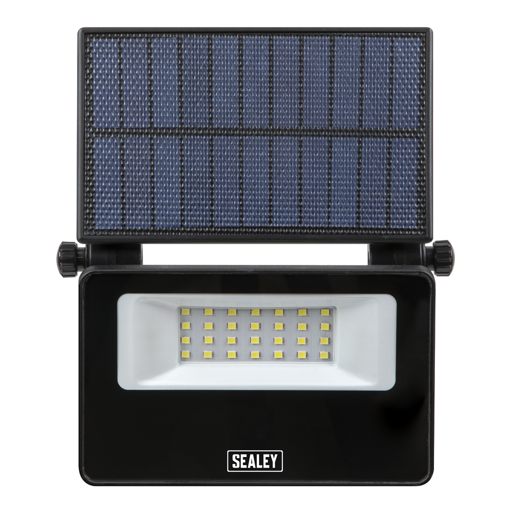 Extra-Slim Solar Floodlight with Wall Bracket 20W SMD LED
