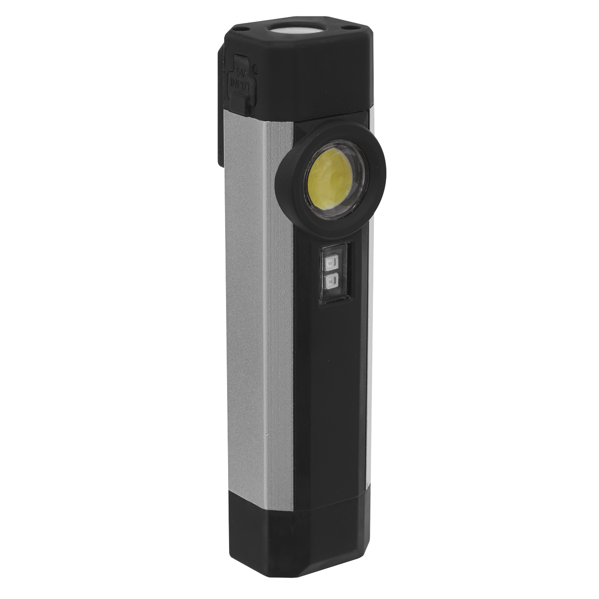 Rechargeable Aluminium Pocket Light with UV 3W COB & 1W SMD