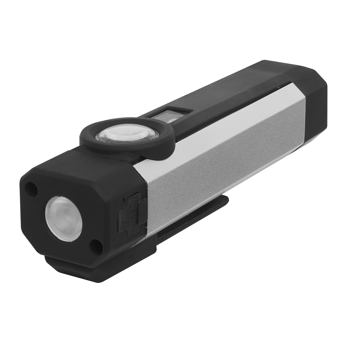 Rechargeable Aluminium Pocket Light with UV 3W COB & 1W SMD