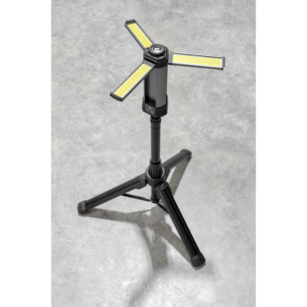Rechargeable Flexible Floodlight with Tripod 24W COB LED & 5
