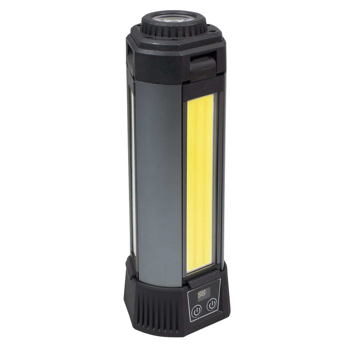 Sealey LED240 COB SMD Rechargeable Flexible Flood Work Light with Tripod, 24W 5W 230V