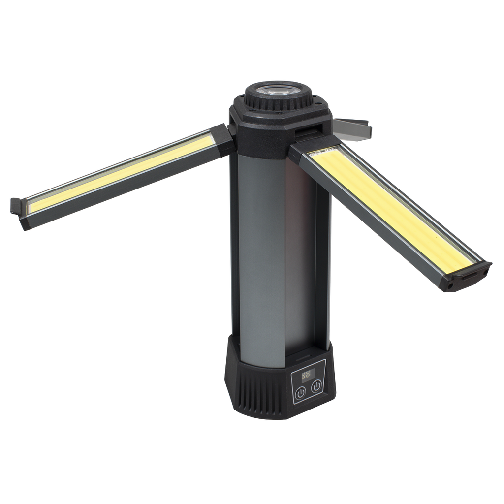 Rechargeable Flexible Floodlight with Tripod 24W COB LED & 5