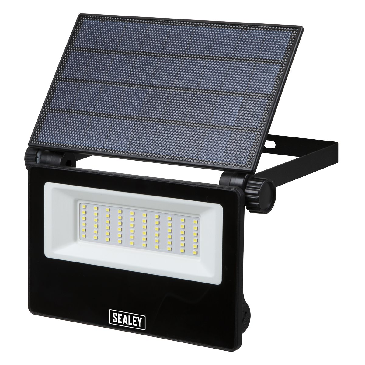 Extra-Slim Solar Floodlight with Wall Bracket 30W SMD LED